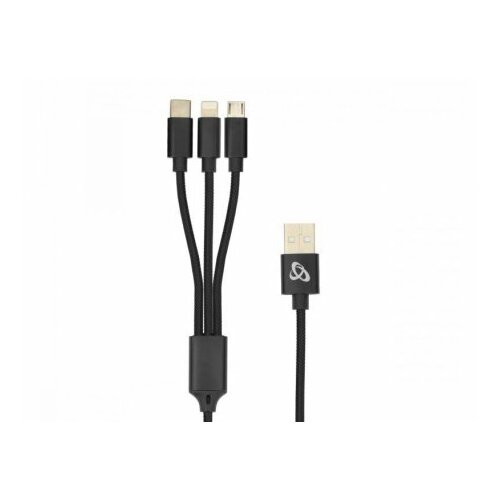 S Box kabl za punjenje 3u1 USB 2.0-> 8-pin/Type-C/micro USB 1061 Slike