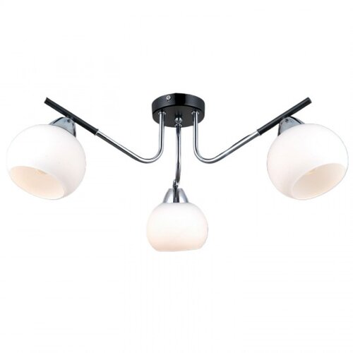 Mitea Lighting Luster crni hrom- 3xE27 Max.60W/220V M10722-3 Cene