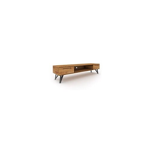 The Beds TV omarica iz hrastovega lesa 182x42 cm Golo - The Beds Slike