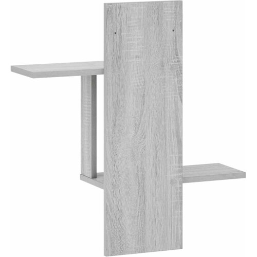  Polica na zidu Siva Sonoma 59 x 17 x 63 cm Konstruirano drvo Slike