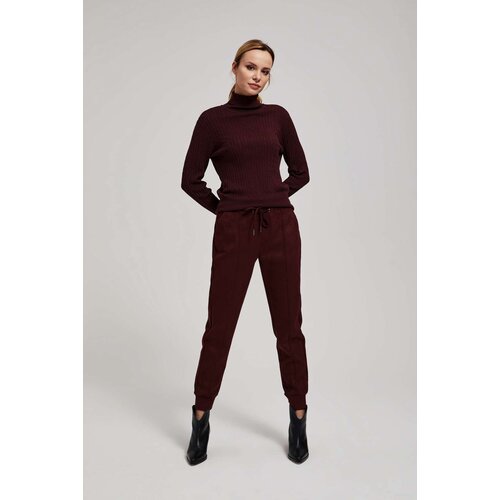 Marisse Chestnut Trousers With Ties Slike