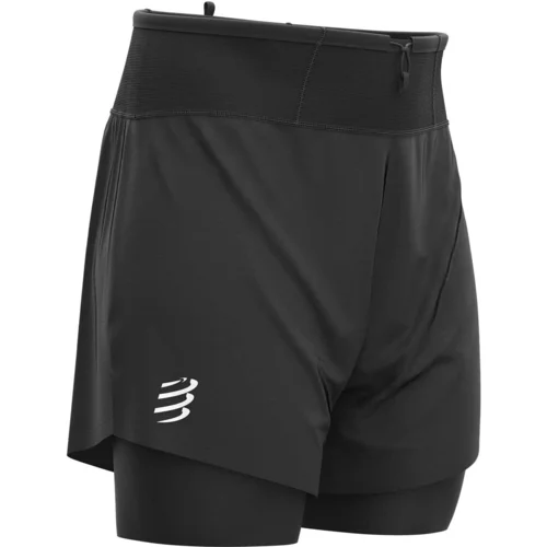 Compressport Trail 2-in-1 Short Black L