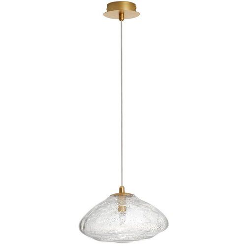 Nova Luce Mjedena staklena viseća svjetiljka &amp;oslash; 26 cm King &amp;ndash; Slike