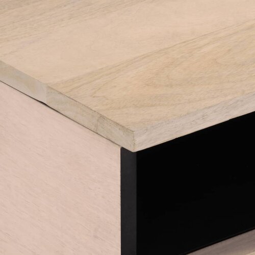  Stolić za kavu 80x55x40 cm od masivnog drva manga Slike