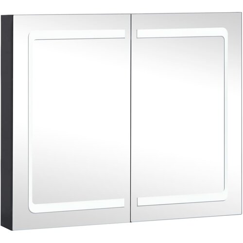 Maison Chic LED Kopalniška omarica - Kopalniški kabinet z ogledalom 80x12,2x68 cm, (21794973) Cene