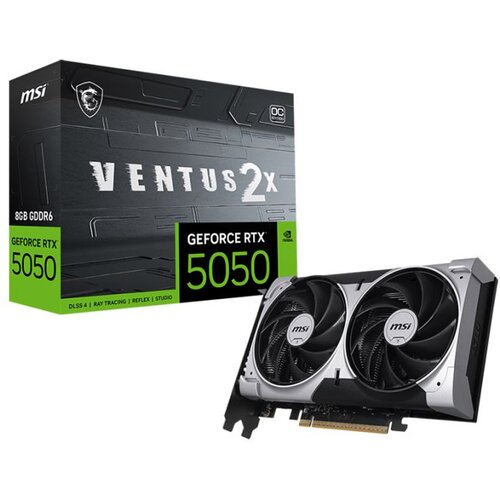 VGA MSI GeForce RTX 5050 VENTUS 2X OC 8G... Slike