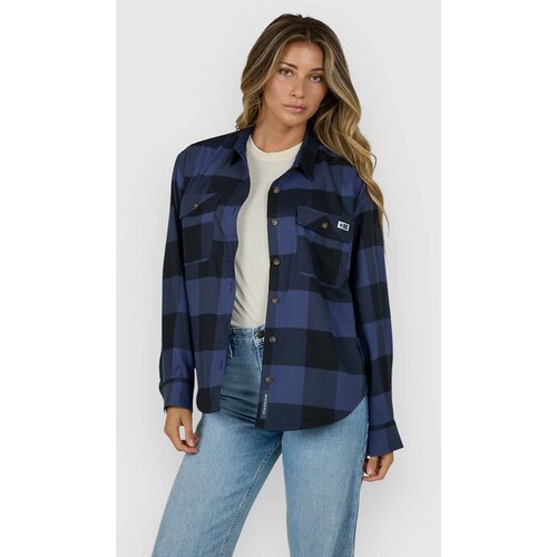 Salty Crew Fathom Flannel Srajca indigo Slike