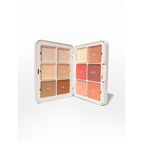 SOSU Cosmetics Complete Canvas Complexion Palette multifunkcionalna paleta za lice nijansa Light 26.4 g Slike