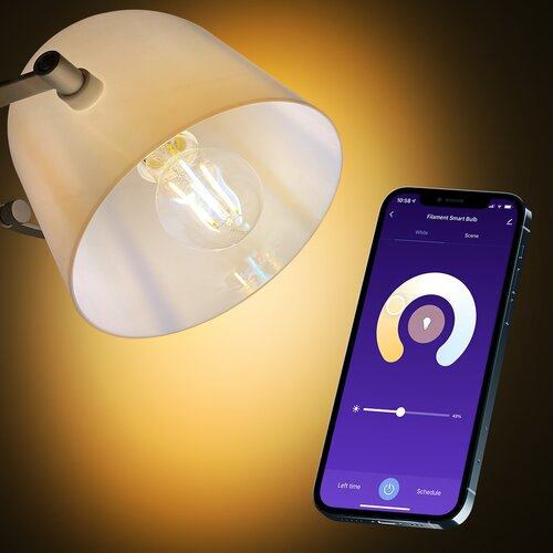 Tellur SMART WIFI FILAMENT BULB E27, 6W, WHITE/WARM, DIMMER, (08-tll331181) Cijene