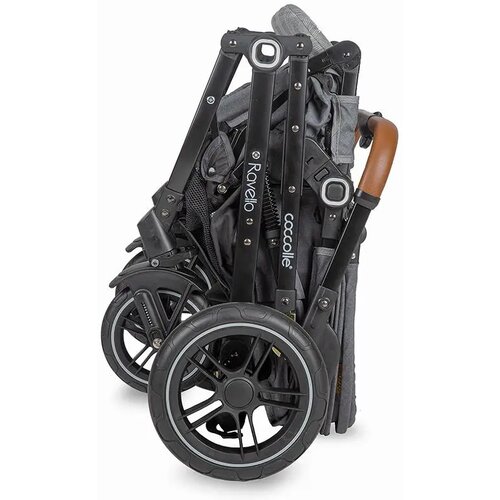Coccolle Otro&amp;scaron;ki voziček Ravello 3 in 1 travel system Moonlit grey Slike