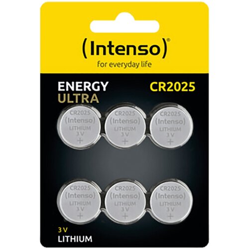 Intenso baterija litijska INTENSO CR2025 Pakovanje 6 kom Slike