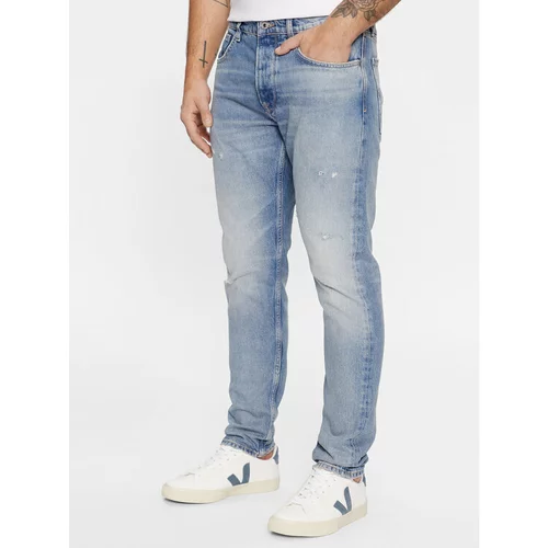 PepeJeans Jeans hlače PM207392RH1 Modra Slim Taper Fit
