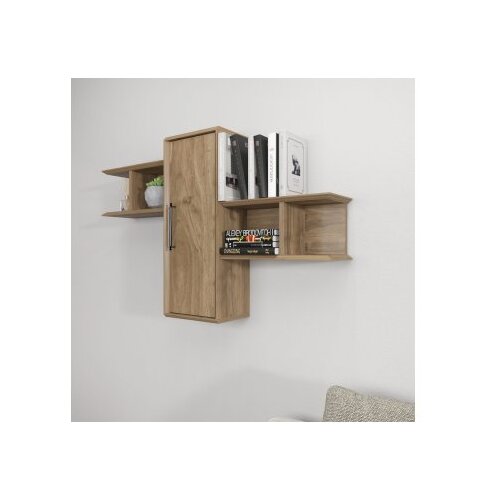 Woody Fashion Zidna polica Olida Walnut Slike