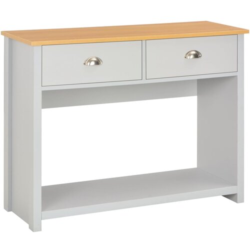 vidaXL Konzolni stol sivi 97 x 35 x 76 cm Cijene