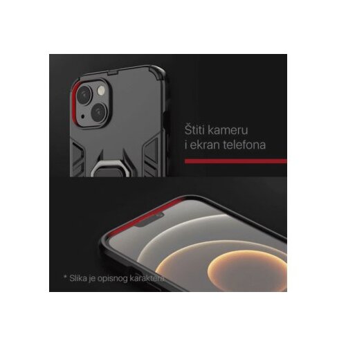 Teracell maska cube ring za xiaomi redmi note 12 5G crna Cene