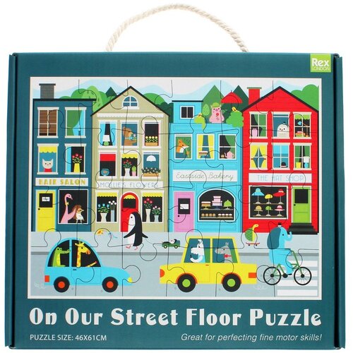 Rex London Puzzle (broj komada 24 kom) On Our Street &amp;ndash; Slike