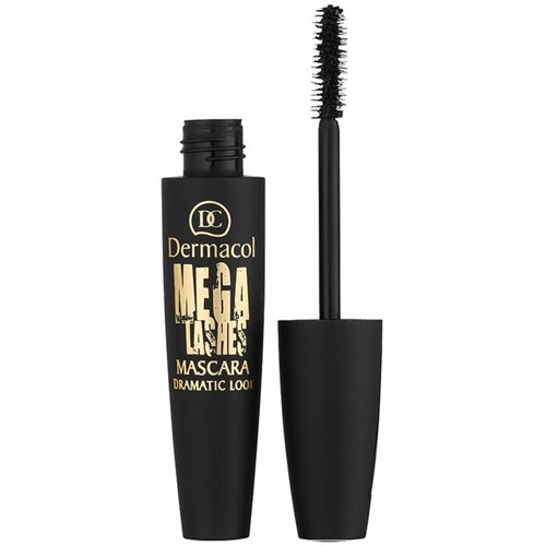 Dermacol Mega Lashes Dramatic Look maskara za volumen i uvijanje trepavica nijansa Black 13 ml Cijene
