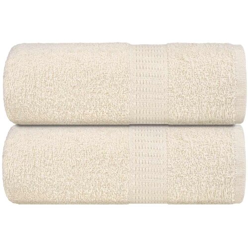 vidaXL Ručnici za pranje FROGN 2 kom. krem 30x30 cm 360 g/m² - Krema 30 x 30 cm 2 Cene