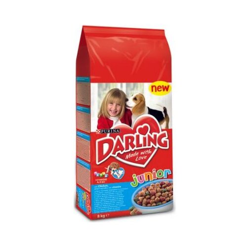 Purina darling suva hrana za štence sa ukusom piletine 8kg Cene