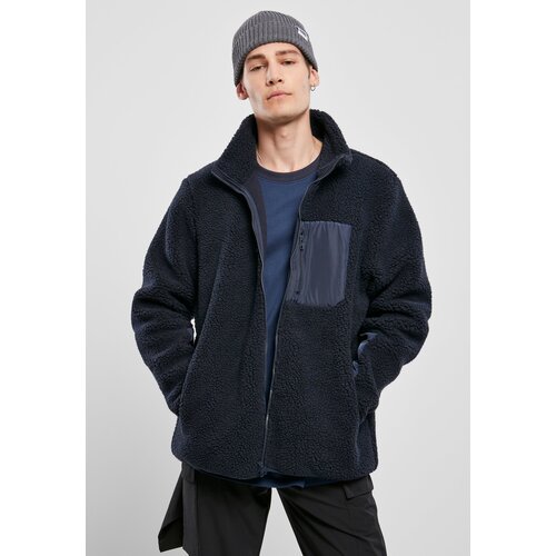 Urban Classics Sherpa Jacket Easternavy Cene