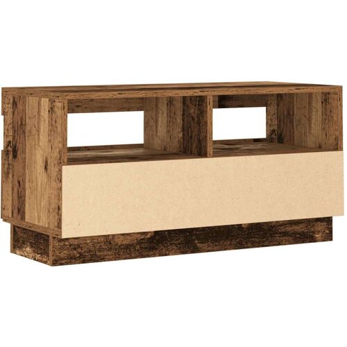 vidaXL TV ormarić LED boja staro drvo 80x35x40 cm konstruirano drvo Cijene