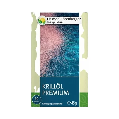 Dr. med. Ehrenberger - bio in naravni izdelki Krill Oil Premium - 90 kaps.