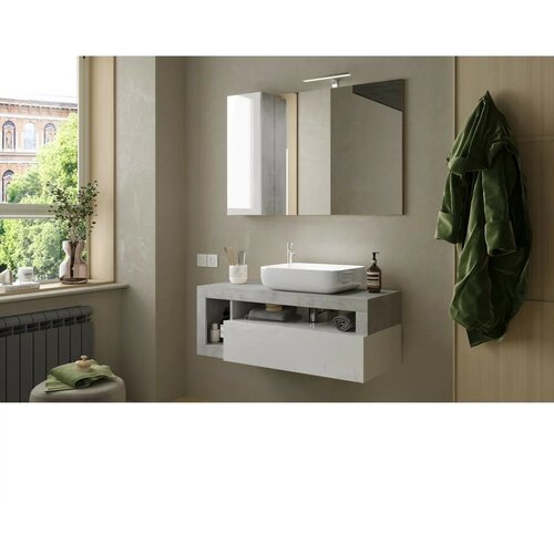 LC Mobili Ormari s ogledalom i LED svjetlom HAMBURG 431330-7110P Slike