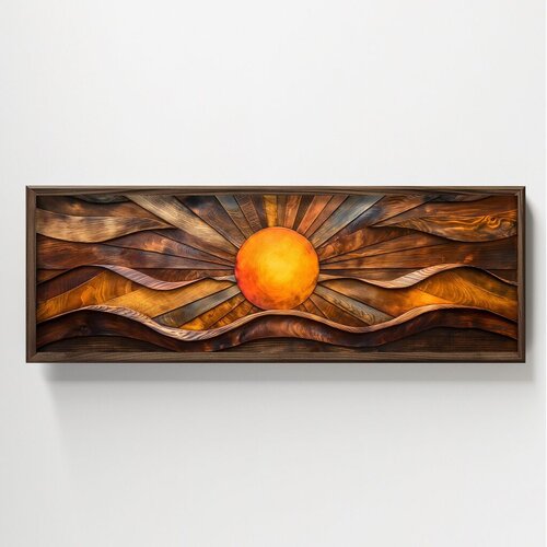 Wallity slika HUM035, 120x40x3,5cm Slike