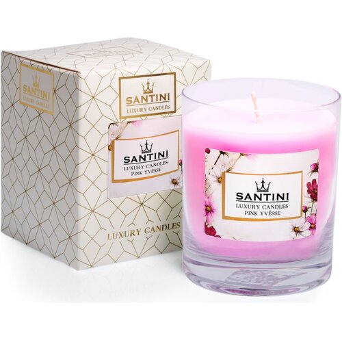 SANTINI Cosmetic Pink Yv&amp;eacute;sse di&amp;scaron;eča sveča 200 g Slike