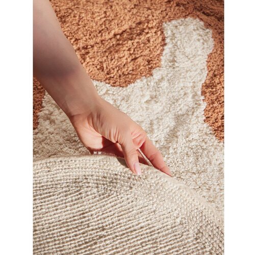 Hanse Home Narančasti/krem periv/ručno rađen pamučan dječji tepih 140x200 cm Snuggle Doro &amp;ndash; Slike