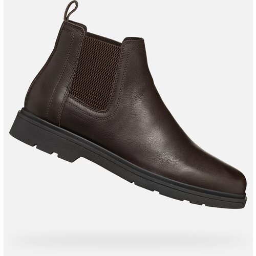 Geox Dark brown men's ankle boots Spherica EC1 - Men's Cene