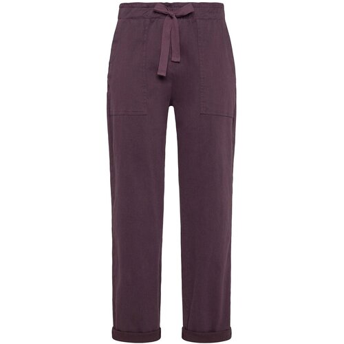 Deha Hlače Gabardine Drawstring Vijolična Slike