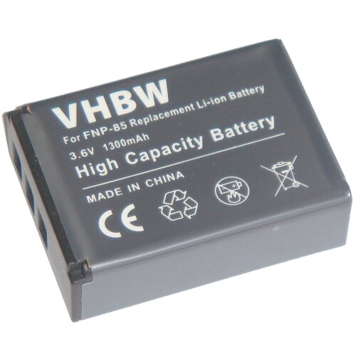 VHBW baterija NP-85 za fuji finepix F305 / SL240 / SL1000, 1300 mah kompatibilnost s originalnom baterijom Slike