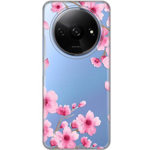  torbica silikonska print skin za xiaomi redmi A3 rose flowers Slike
