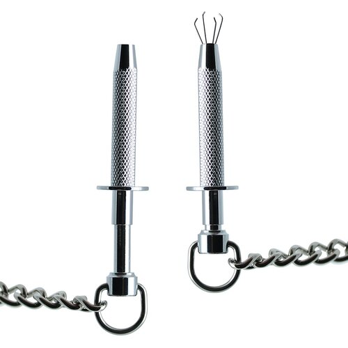 Rimba Nipple Clamps with Chain Cene