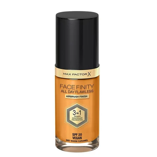 Max Factor Facefinity All Day Flawless puder 30 ml Odtenek w87 warm caramel