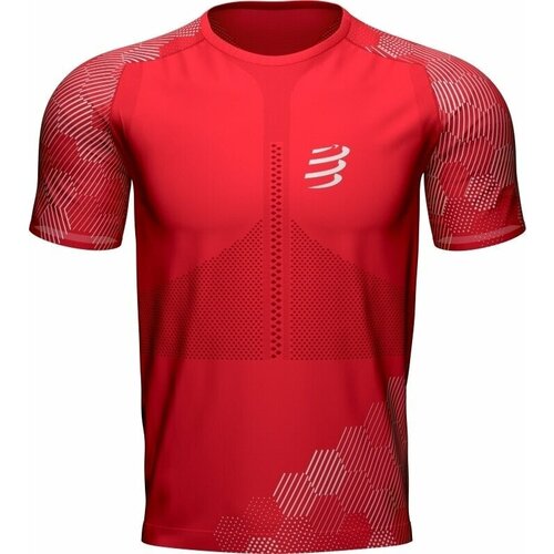 Compressport Racing SS Tshirt M Red/White XL Slike