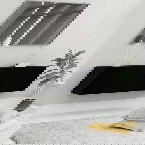 VidaXL TV ormarić crni 120 x 30 x 30 cm od iverice Slike