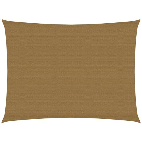 The Living Store Senčno jadro 160 g/m² taupe 6x7 m HDPE - Senčno Jadro, (21630856) Cene