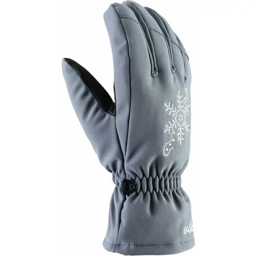 Viking Aliana Gloves Dark Grey 5 Skijaške rukavice