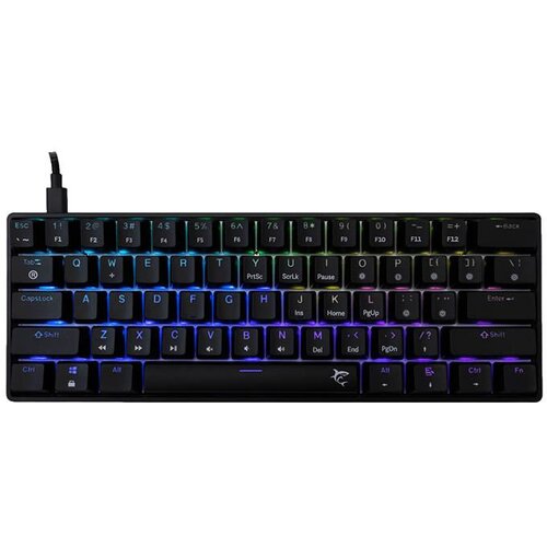 WHITESHARK MEHANIČKA TASTATURA GK 004211 SHINOBI - 2, BLACK US - BLUE Swich Cene
