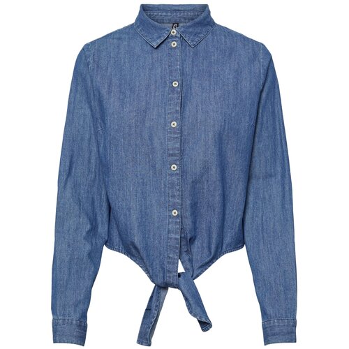 Pieces Bluza &amp;#039;HOPE&amp;#039; moder denim Slike