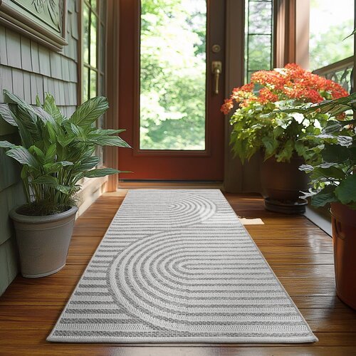 Ayyildiz Carpets Siv zunanji in notranji tekač 80x250 cm Desert 1301 &amp;ndash; Slike