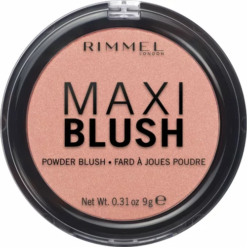 Rimmel London Maxi Blush rdečilo za lica 9 g odtenek 001 Third Base za ženske