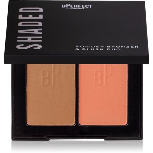BPerfect Shaded Powder Bronzer &amp;amp; Blush Duo bronzer i rumenilo nijansa 01 Light 7 g Slike