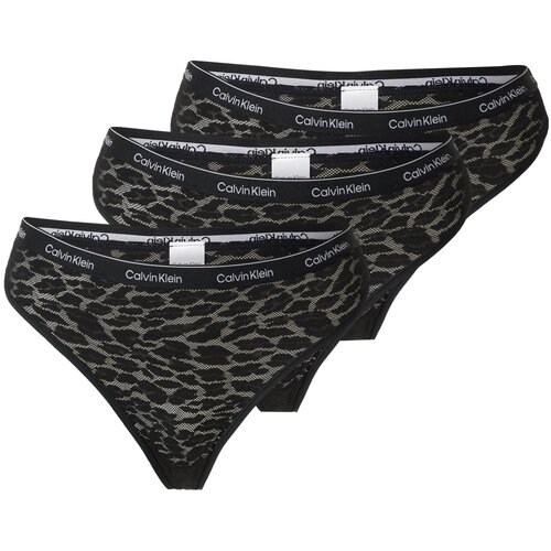 Calvin Klein Underwear Set ženskih gaćica 000QD5225EUB1, 3 komada, Crni Cene