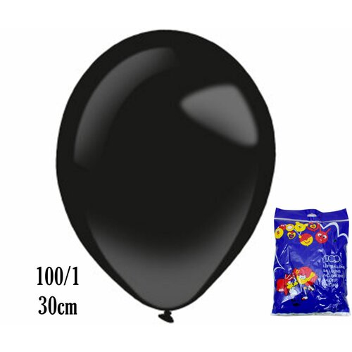  baloni crni 30cm 100/1 000359 Cene