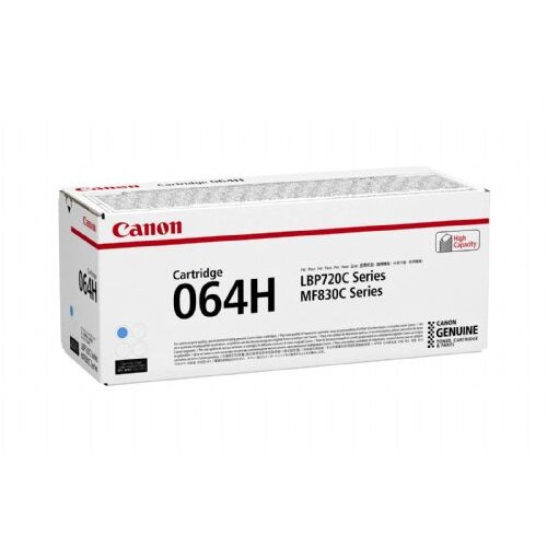 Canon toner CRG-064HC cyan za MF832CDW za 10.500 strani 4936C001AA Slike