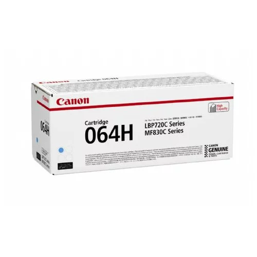 Canon toner CRG-064HC cyan za MF832CDW za 10.500 strani 4936C001AA