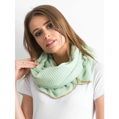 Fashion Hunters Light green Ethereal scarf